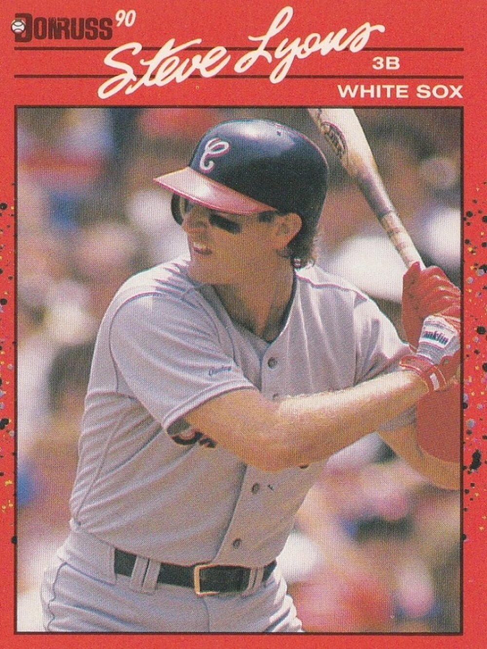Steve Lyons - Donruss 90 Baseball Card